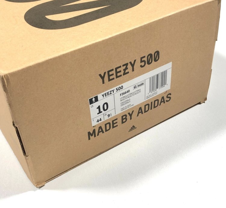 Adidas Yeezy 500 Utility Black Sneakers Shoes Pre Owned