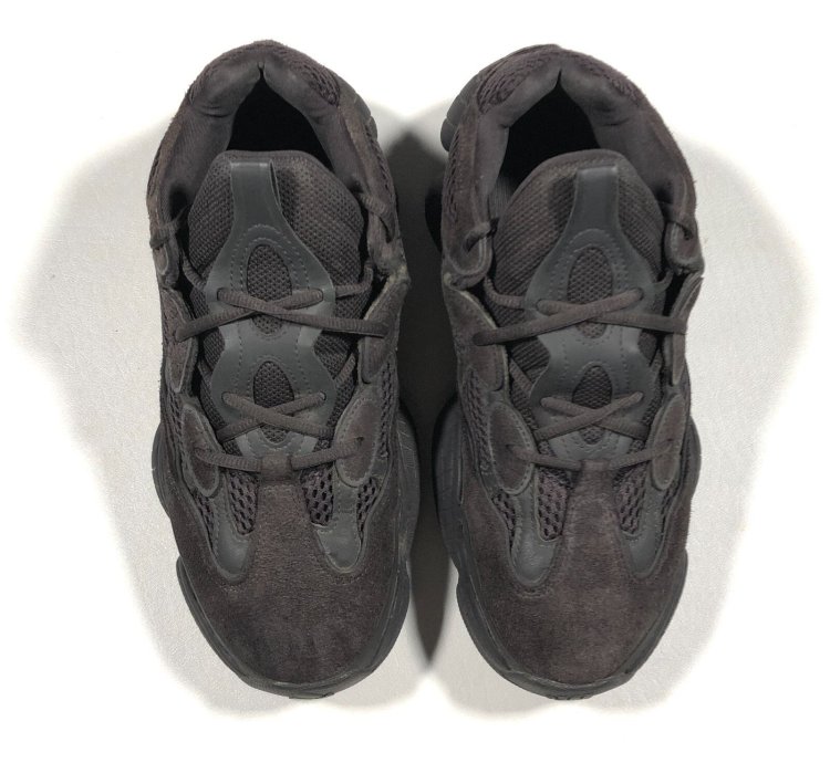 Adidas Yeezy 500 Utility Black Sneakers Shoes Pre Owned