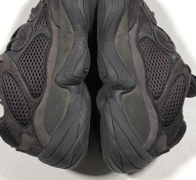 Adidas Yeezy 500 Utility Black Sneakers Shoes Pre Owned