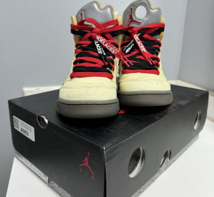 Off-white Jordan 5 Sails