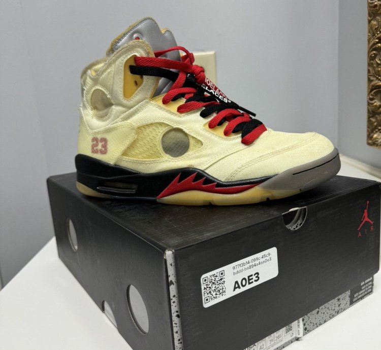 Off-white Jordan 5 Sails