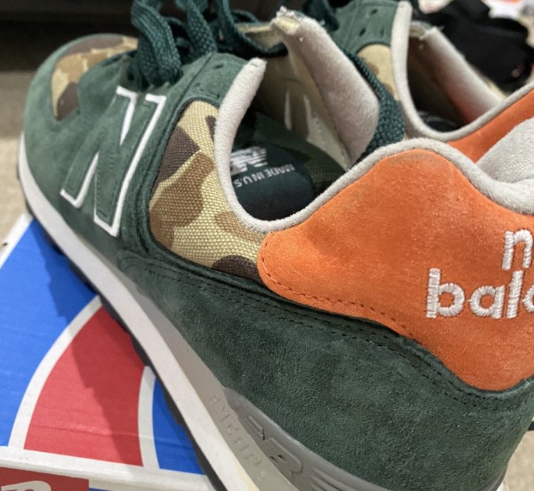 New Balance Ball And Buck Us574m1 - Mnt Green Camo Us10