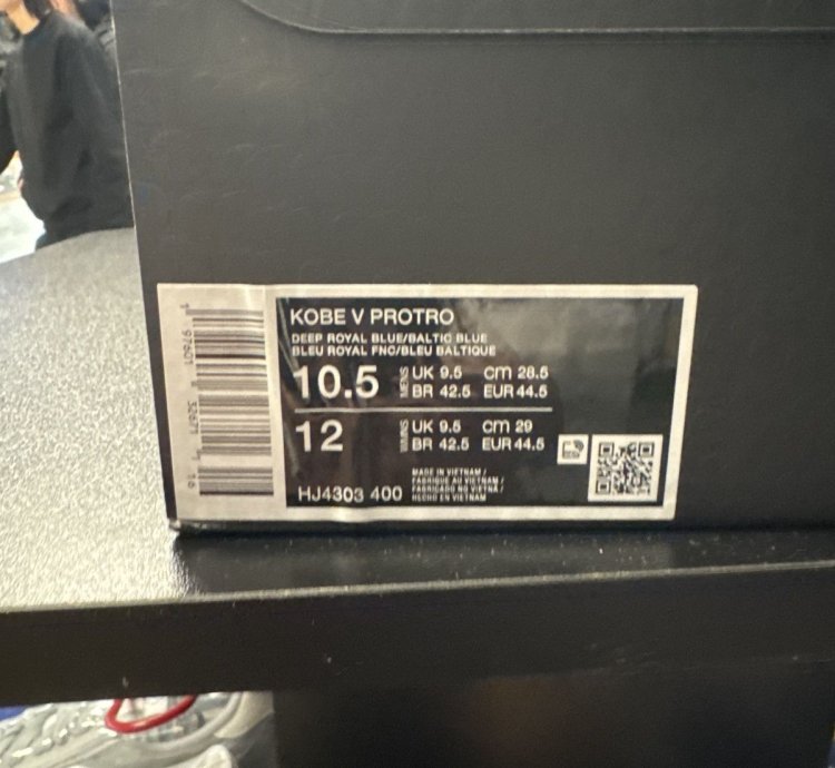 Nike Kobe 5 -ray Size 10 5 Brand New Quick Ship Og All