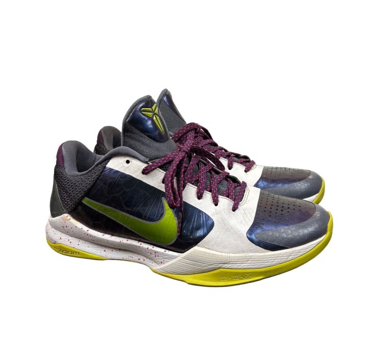 Nike Kobe 5 Joker Chaos 2009 38649-531 Sneakers Shoes 9 5