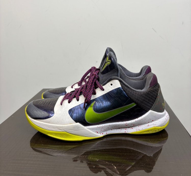 Nike Kobe 5 Joker Chaos 2009 38649-531 Sneakers Shoes 9 5