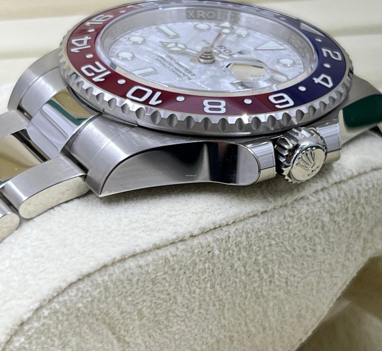 Rolex Gmt-master Ii New Gmt-master Ii 126719blro Meteorite White Gold