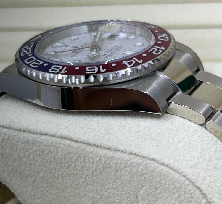Rolex Gmt-master Ii New Gmt-master Ii 126719blro Meteorite White Gold