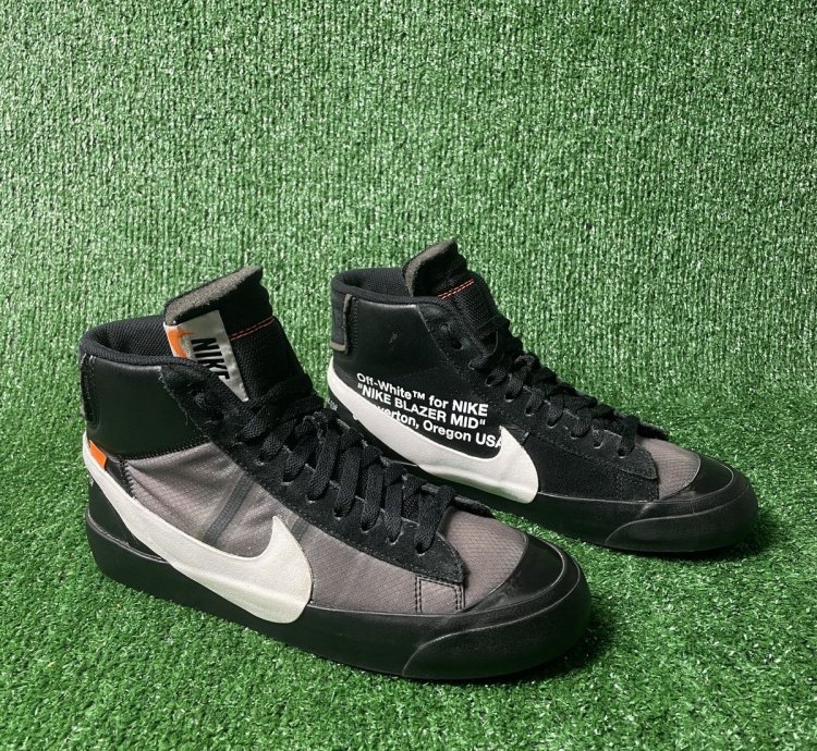 Off-white Nike Blazer Mid Grim Reaper Us9 Uk8 Eur42 5