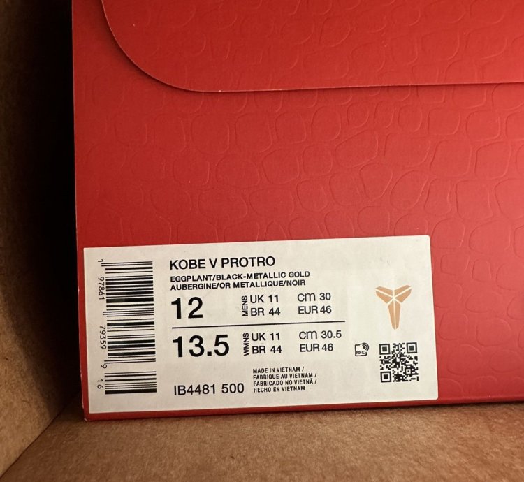 Nike Kobe 5 Proto Year Of The Mamba Eggplant