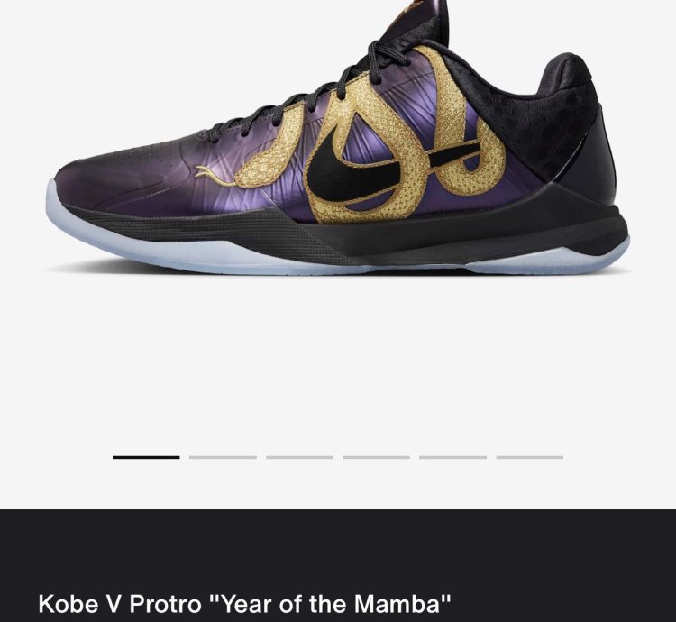 Nike Kobe 5 Proto Year Of The Mamba Eggplant