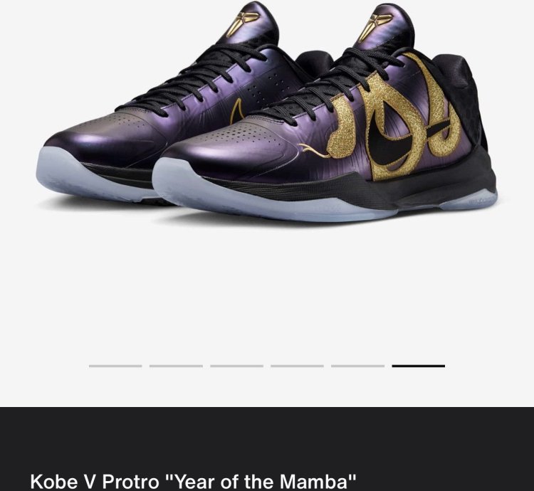 Nike Kobe 5 Proto Year Of The Mamba Eggplant