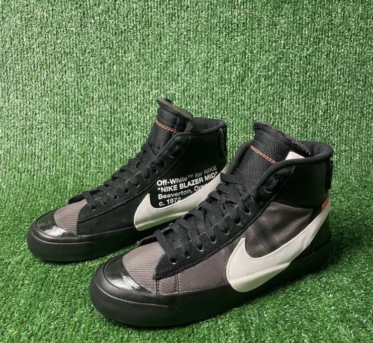 Off-white Nike Blazer Mid Grim Reaper Us9 Uk8 Eur42 5