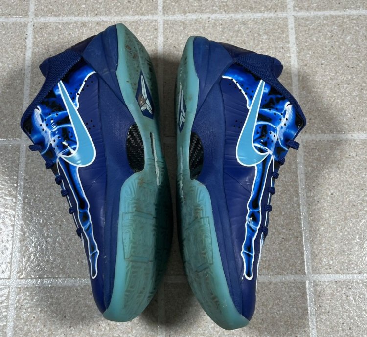 Nike Kobe 5 Protro -ray Size 8 5 Blue Basketball Shoes