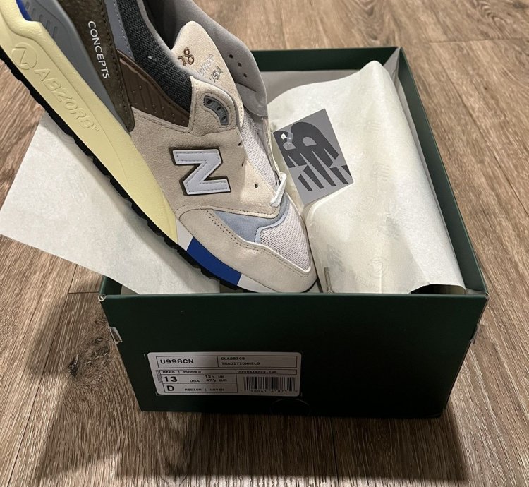 New Balance Concepts 998 -note