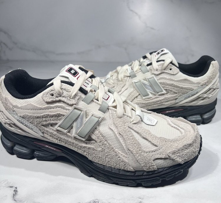 New Balance Concepts Pack 1906 Beige Black Suede Sneaker