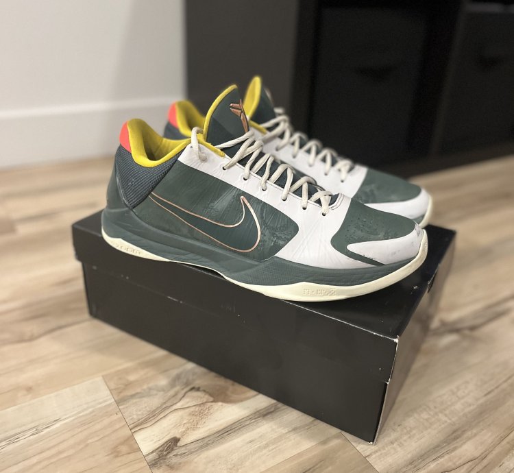 Nike Kobe 5 Protro Eybl - Forest Green