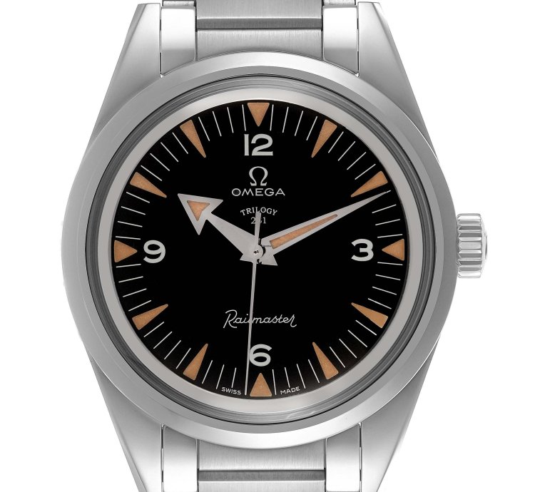 Omega 1957 Trilogy Set Limited Edition 557 Holy Trinity Steel Mens Watch