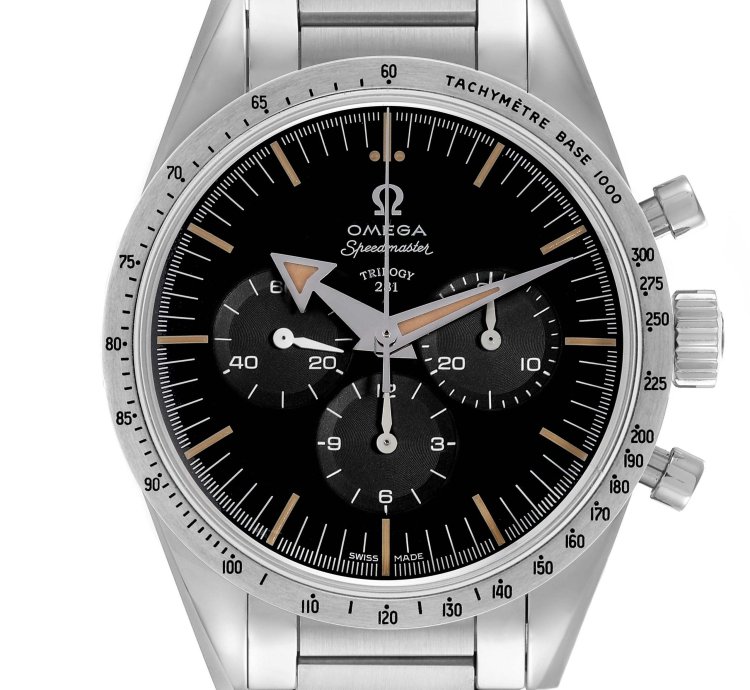 Omega 1957 Trilogy Set Limited Edition 557 Holy Trinity Steel Mens Watch