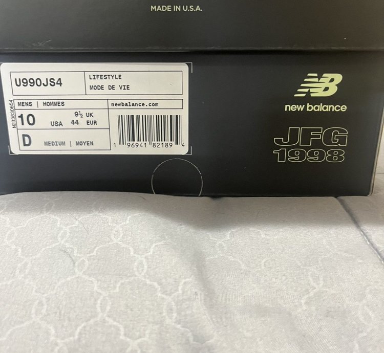 New Balance Jfg 1998 990v4