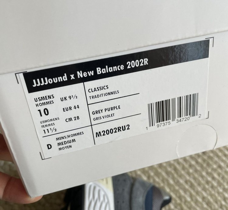 New Balance Jjjjound 2002r Storm Blue Order Confirmed