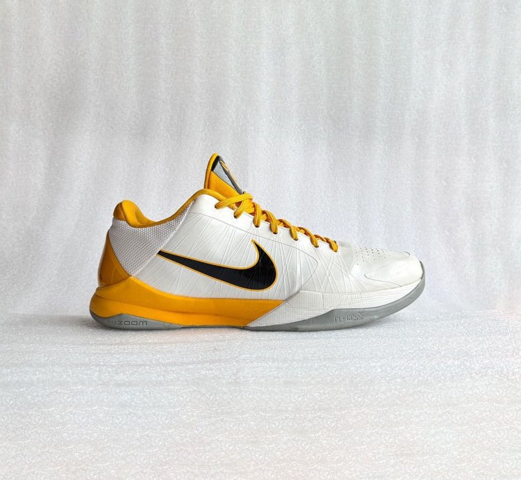 Nike Kobe 5 White Del Sol Us 13 Uk 12 Eu 47 5