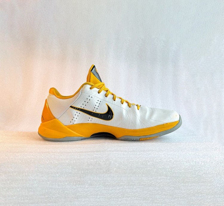 Nike Kobe 5 White Del Sol Us 13 Uk 12 Eu 47 5