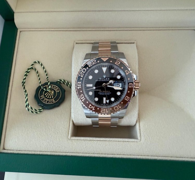 Rolex Gmt-master Ii New Rolex Gmt-master Ii 2025 Rootbeer Steel-gold