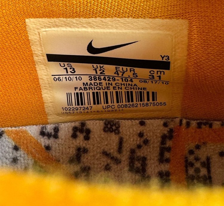 Nike Kobe 5 White Del Sol Us 13 Uk 12 Eu 47 5