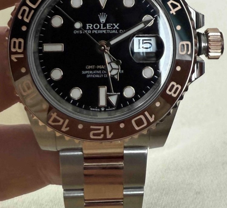 Rolex Gmt-master Ii New Rolex Gmt-master Ii 2025 Rootbeer Steel-gold