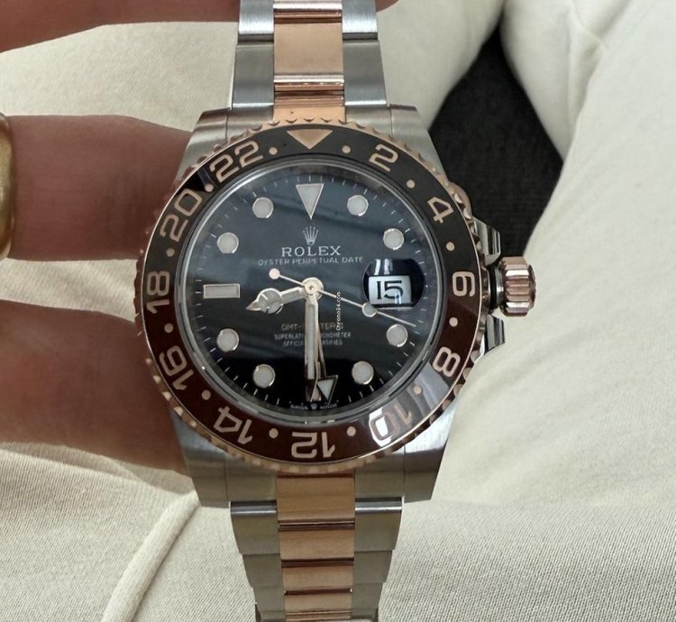 Rolex Gmt-master Ii New Rolex Gmt-master Ii 2025 Rootbeer Steel-gold