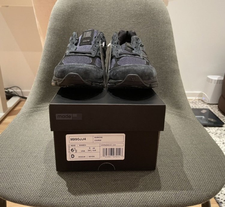 New Balance Jjjjound 990v4 Dark Navy