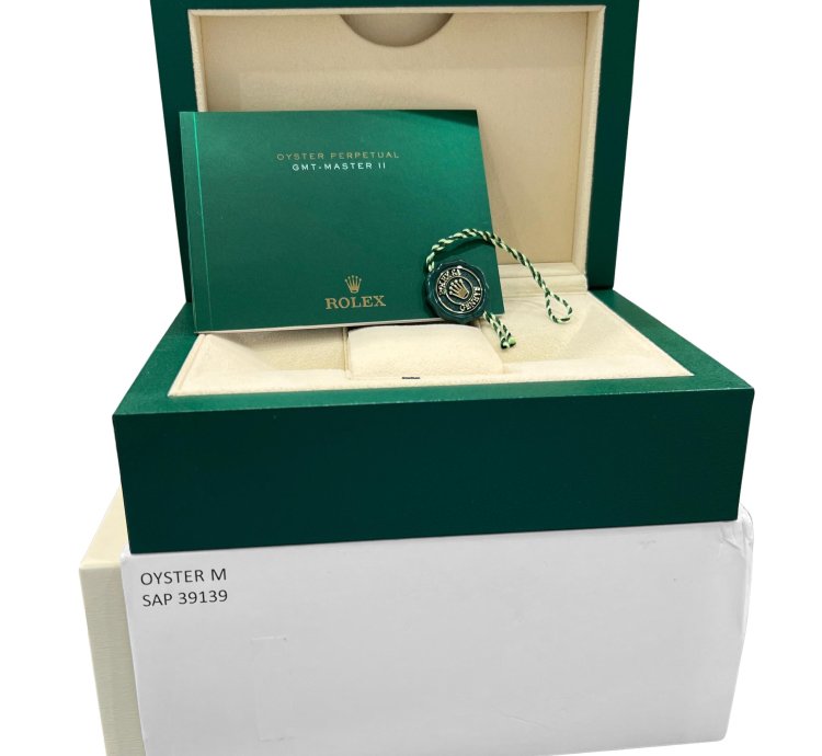 Rolex Gmt-master Ii New Rolex Gmt-master Ii Meteorite Pepsi 18k White Gold Watch 126719 Blro Box