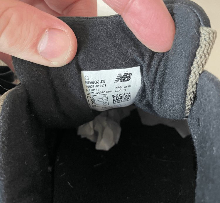 New Balance Jjjound 990v3 Brown
