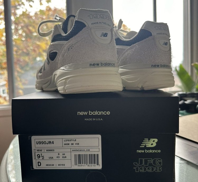 New Balance Joe Fresh Goods 990 White Black