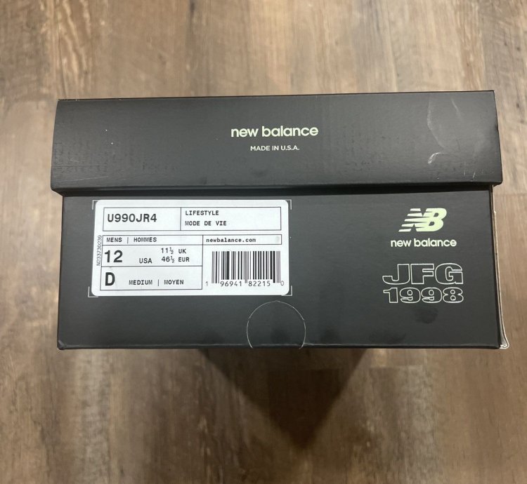 New Balance Joe Fresh Goods 990v4 Belly Intro