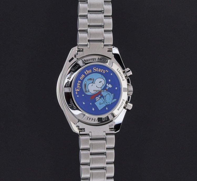 Omega 42mm 2000 1y Warranty Fullset Ref 3578 51 00 Snoopy Moonwatch Steel Black Dial Serviced