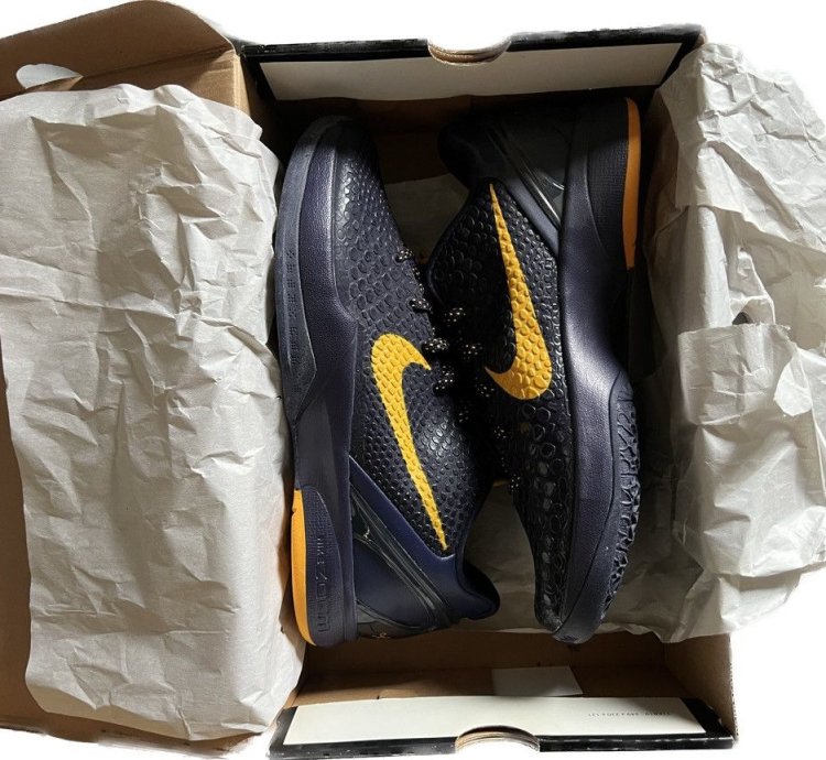 Nike Kobe 6 Imperial Purple Size 11 Deadstock