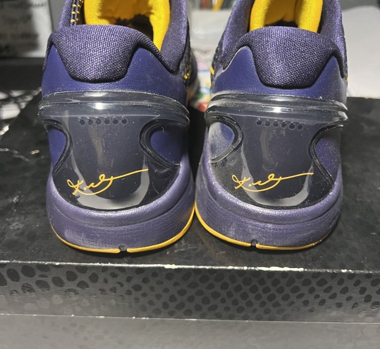 Nike Kobe 6 Imperial Purple Size 11 Deadstock