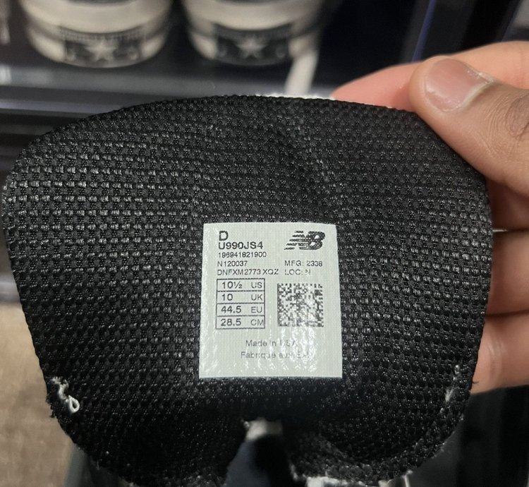 New Balance Joe Freshgoods 990v4