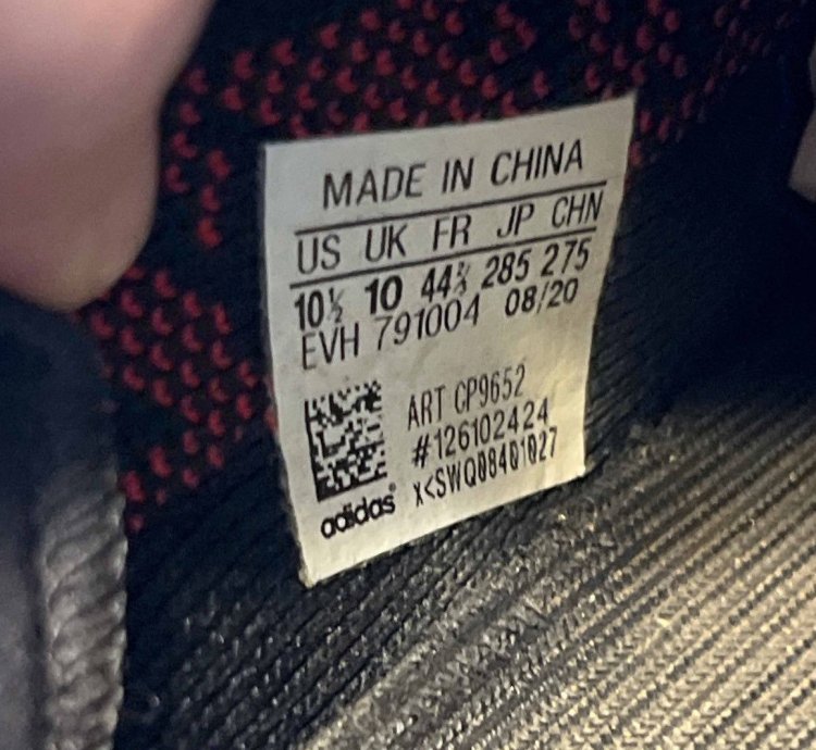 Adidas Yeezy Boost 350 V2 Bred Size 10 5 Cp9652
