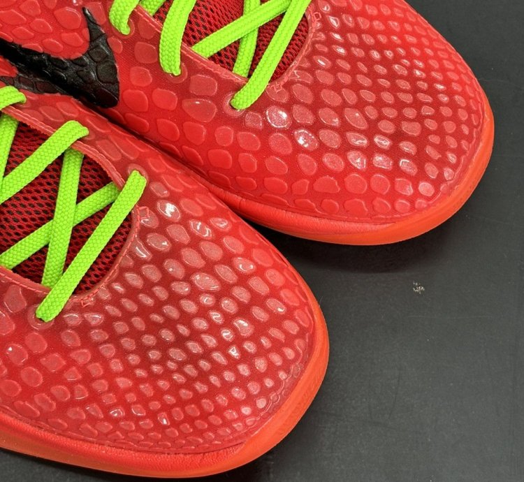 Nike Kobe 6 Proto Reverse Grinch Gs Sz 6 5y