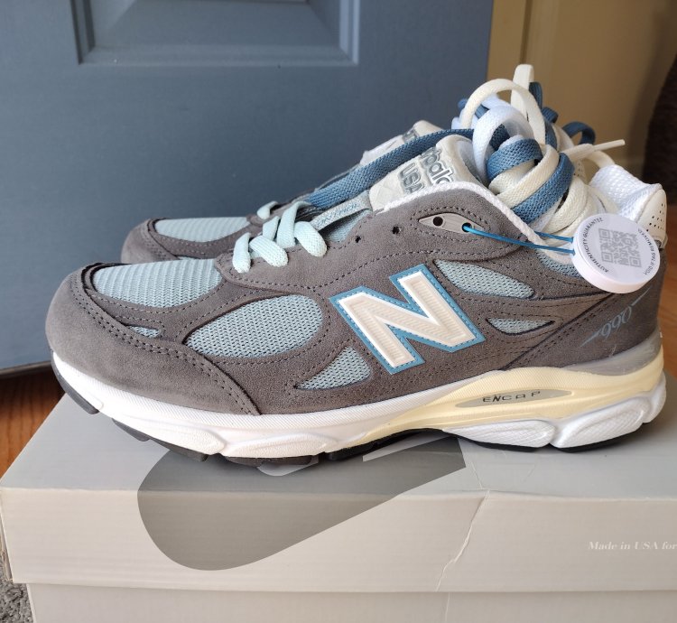 New Balance Kith 990v3 Steel Blue - M990ks3 Us 9 5