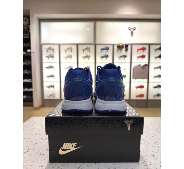 Nike Kobe 6 Protro Dodgers Game Royal Blue University Red