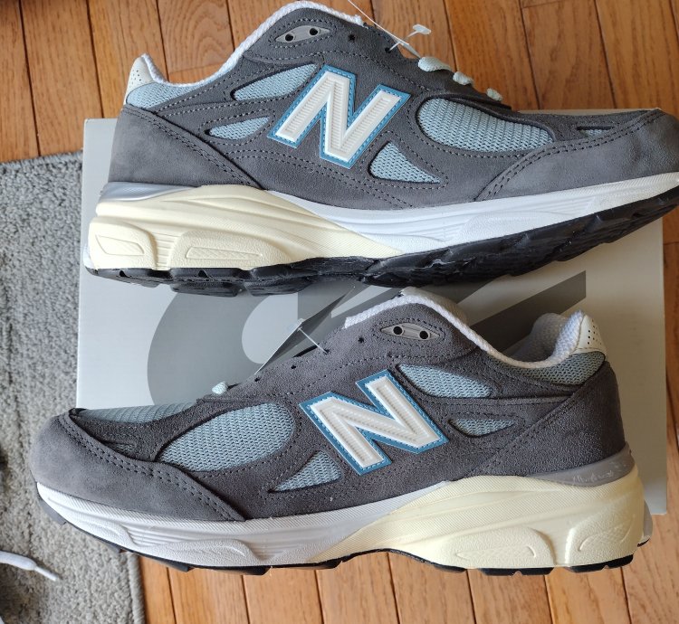 New Balance Kith 990v3 Steel Blue - M990ks3 Us 9 5
