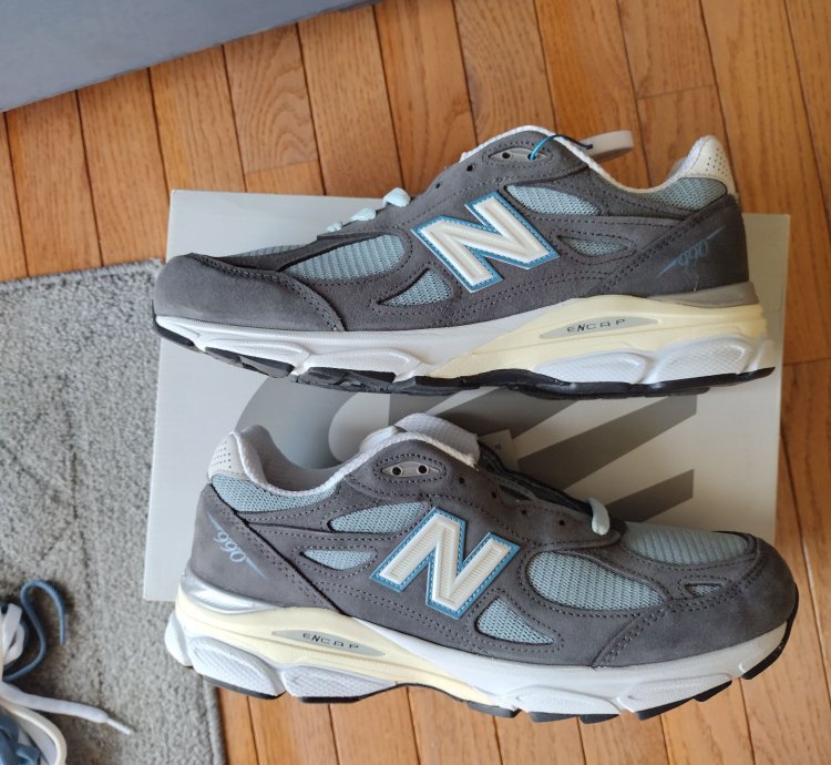 New Balance Kith 990v3 Steel Blue - M990ks3 Us 9 5