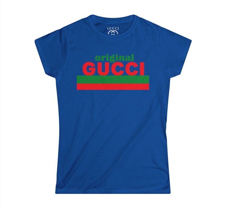 Gucci Women Blue T-shirt - Size Usa