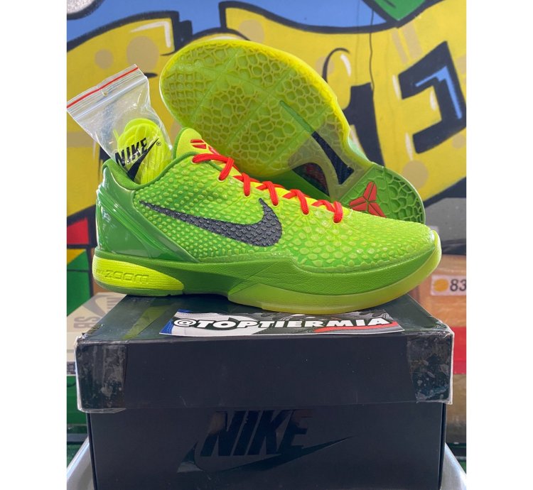 Nike Kobe 6 Protro Grinch 2020 Sz 11