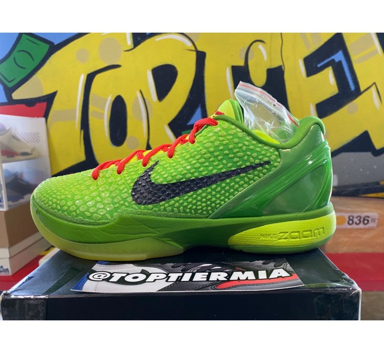Nike Kobe 6 Protro Grinch 2020 Sz 11