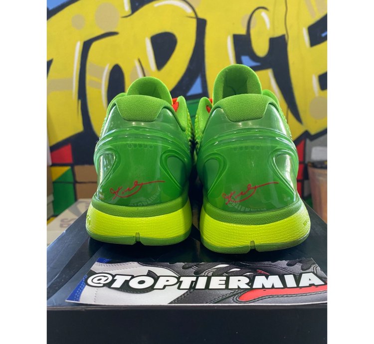 Nike Kobe 6 Protro Grinch 2020 Sz 11