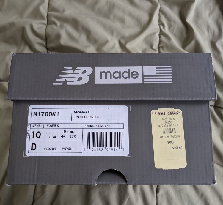New Balance Kith Ronnie Fieg 1700 Colorist